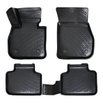 Auto kummimatid mustad 3D RIZLINE BMW 1 F40 (2019-2025)