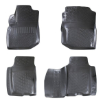 Auto kummimatid mustad 3D RIZLINE HONDA JAZZ II (2008-2015)