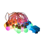 J&otilde;ulu LED-kuulid puldiga Whatook, 8 valgusrežiim