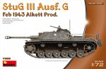 Liimitav mudel MiniArt 72101 StuG III Ausf. G Feb 1943 Prod 1/72