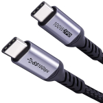 Reagle Thunderbolt 3 USB-C 100W 5A 4K 60Hz QC PD kaabel, 0.5m
