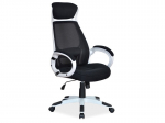 Kontoritool Q-409, must/valge