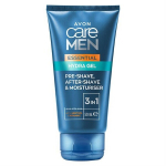 3 &uuml;hes toode enne ja p&auml;rast raseerimist Avon Care Essential, 50ml