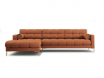 Polsterdatud nurgas Cosmopolitan Design Bali 5, pruun