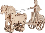 Puitkonstruktor Wooden city Rooma vanker, 69 tk