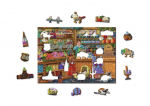 Puidust pusle kujudega Wooden city Kommipood, 200 tk