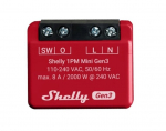 Nutikas Wi-Fi Bluetooth-relee Shelly 1PM Mini Gen3