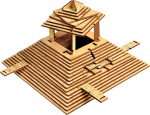 Puidust pusle Escape Welt Quest Piramide, EN
