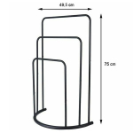 K&auml;ter&auml;tikuivati Koopman Bathroom Solutions, Juoda