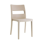 Aiatool Sai SCAB Design, plastikust, virnastatav, beež