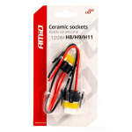 Pistikupesad Amio 03056 H8/H9/H11, keraamiline, 2 tk