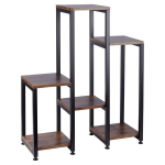 6-tasandiline metallist lillepeenar, 80 cm