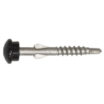 Fassaadiplaadikruvi puur tihendiga 4,8x45/22 RR32 pruun, 100tk