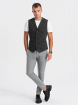 Vest meestele Ombre Clothing 124322-7, must, M