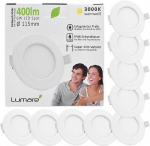 &Uuml;li&otilde;huke allvalgusti Lumare 6W &Oslash;115mm, 9tk