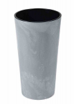 Lillepott Urbanika Grey Concrete, 25x25x46 cm