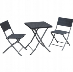 3-osaline v&auml;lim&ouml;&ouml;bli komplekt Garden Line, must