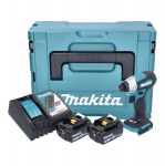 Makita DTD 157 RFJ aku l&ouml;&ouml;kv&otilde;ti 18 V 140 Nm 1/4" + 2x aku 3,0 Ah + laadija + Makpac