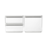 Brabantia hermeetiliste purkide komplekt Tasty+, 3 tk.