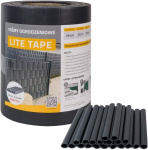 Tara lint Thermoplast Lite 19cmx35m, hall, pol&uuml;prop&uuml;leen 450 gr./m&sup2;