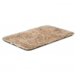 Pikakarvaline libisemiskindel vaip, beige, 80x120 cm