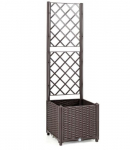 Lillealus Costway 40 x 40 x 135 cm, pruun