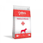 Calibra Veterinary Diets Diabetes&Obesity k&otilde;ikidest t&otilde;ugudest t&auml;iskasvanud koertele, 12 kg