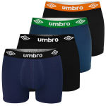Bokserid Meestele UMBRO 0197, Puuvillased, Aluspesu, 4 tk