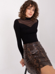 Naiste pluus, must, XL