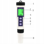 pH veetaseme tester termomeetriga