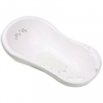 Vann koos mattiga Lorelli Little Stars white/valge, 84 cm