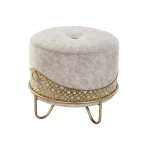 Jalatugi DKD Home Decor, Beež Kuldne