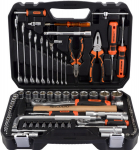 Professionaalne t&ouml;&ouml;riistakomplekt 98 Ave. 1/4 DR 3/8 DR 1/2 DR, osade arv 98 (AvtoDelo) 39898