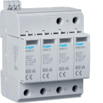 T2 SPD liigpingekaitse, 4P, 3+1, TN-S/TT, In 20kA, Up&le;1,35kV, Uc 275V kontakt - SPB415