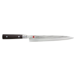 Jaapani Sashimi nuga 24 cm pikkune damaskus teras KASUMI, 24 cm ilgio japoni&scaron;kas sa&scaron;imi peilis i&scaron; damasko plieno KASUMI
