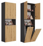 Vannitoakapp Top E Shop NEL, pruun