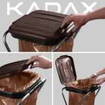 Korv, pr&uuml;gi eraldamise alus, 1 jaam 120-liitriste kottide jaoks, raam