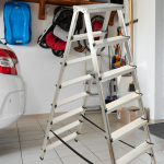 Alumiiniumredel Koduredel, 8 astmega, kahepoolne, kokkupandav