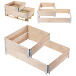 Kaubaaluse pikendus 60x80cm + 120x80cm kaubaaluse konteineri voodikomplekt