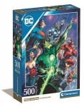 CLEMENTONI pusle 500 Compact DC Comics JusticeLeag.35532