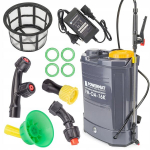 Akupihusti koos tarvikutega Powermat PM-OA-16K, 12V, 16l
