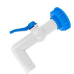 Komplekt - PP 90&deg; kraan IBCS60x6 &uuml;hendusega 25-32mm voolikule koos PTFE teibiga IBCS60-GTM901025 BRADAS
