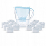 Filterkann Aqualogis Harmony veefiltri anum 2,6 l + 12 filtrit