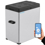 Kompressor-k&uuml;lmkapp reisijatele 50L, jahutus kuni -20&deg;C, 12V/24V/230V, autosse ja matkabussi &ndash; StandHeiz, KELIONINIS &Scaron;ALDYTUVAS 50L KOMPRESORIUS 12V STANDHEIZ