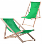 Garden Beach Lamamistool Puidust lamamistoolid 2 tk