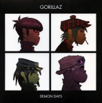 Gorillaz - Demon Days, 2LP, vin&uuml;&uuml;lplaats, 12" vinyl record