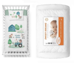 Voodikomplekt 100x135 Padi + traktori voodipesu Traktor Sinine Jolly Farm