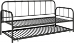 Voodi Notio Living 90x200 cm, must
