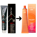 Inebrya juuksev&auml;rv, p&uuml;siv v&auml;rvimine, 100 ml 6/34 tumedat blond kuld-pronks