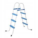 Kahepoolne basseinitrepp 3 astmeline 90 cm